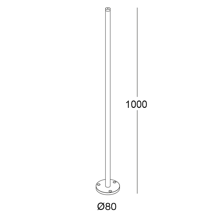 KIT.042.1000 - Asta per Bloom e Bloom Maxi